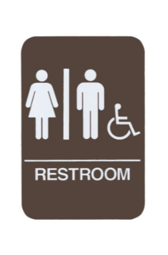 HS 9060 32 - ADA Sign with Braille Translation